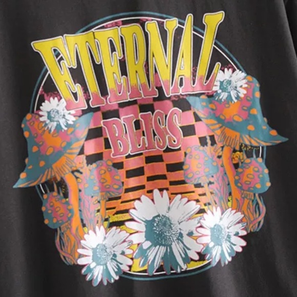 LAST ONE🎉Eternal Bliss Retro Vintage Boho T-shirt - Picture 8 of 9